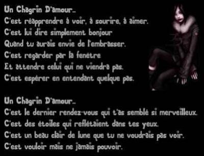 chagrin d'amour